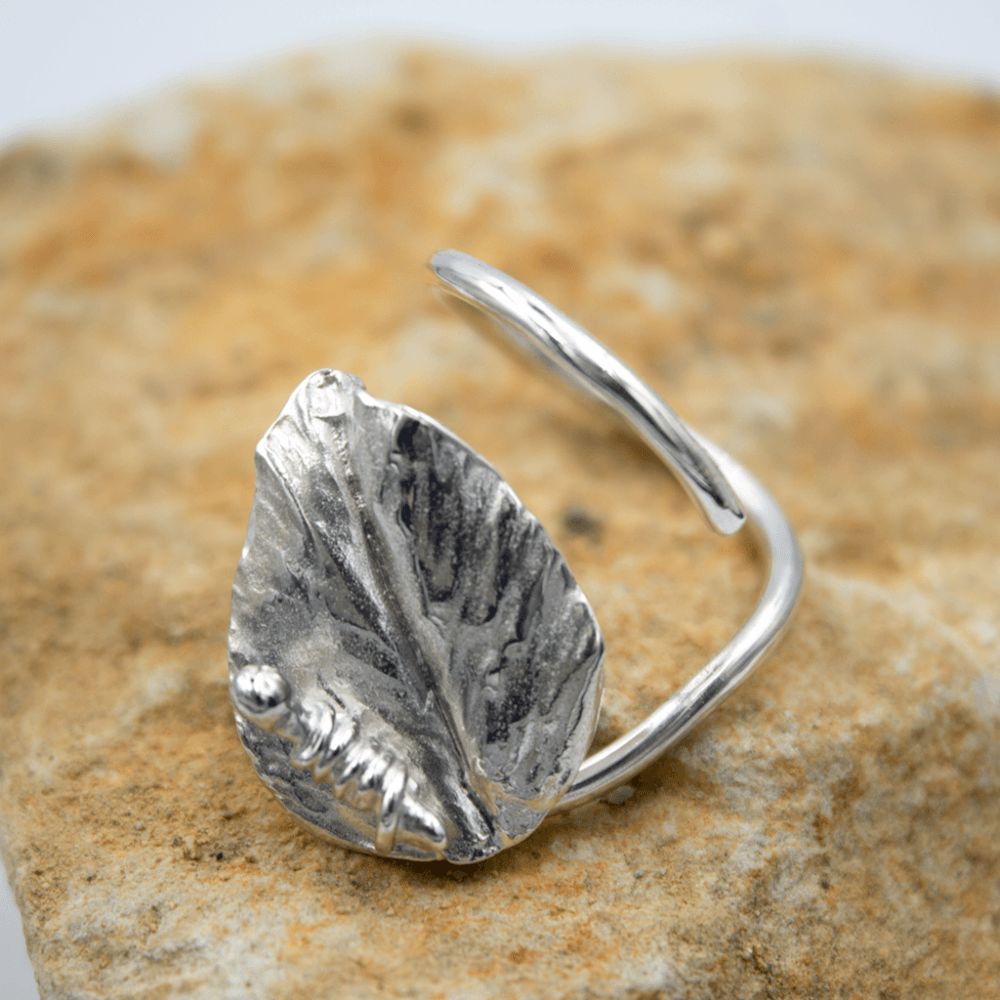 Anillo Eco Floral Espiral - Image 3
